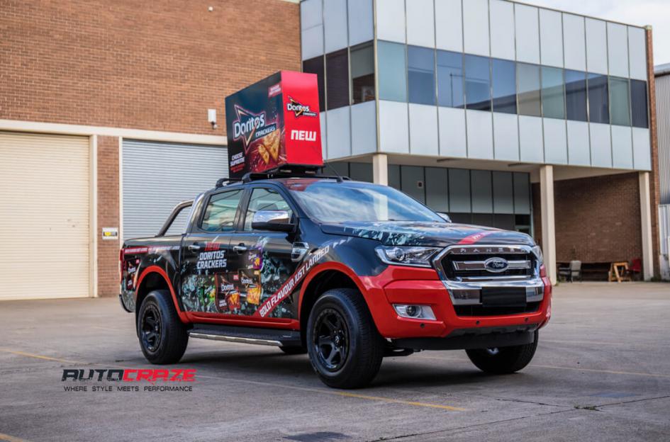 FORD RANGER RIPPER MATTE BLACK
